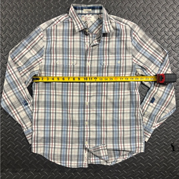 Original Penguin Plaid Button Down Shirt Men’s Classic Fit Long Sleeve - Picture 9 of 12